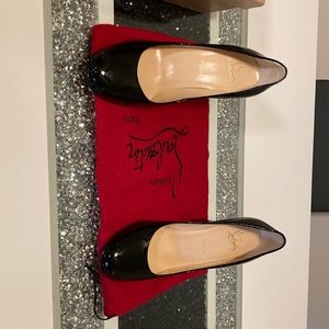 Christian Louboutin Woman size 38.5 Lady Gena black patent leather pump